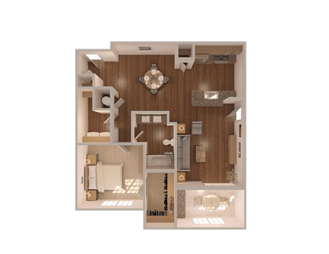 Harbor Cove Apartments Floor Plan
